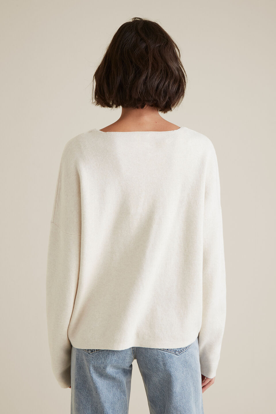 V Neck Essential Sweater  
