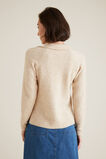 Polo Neck Knit Sweater    hi-res