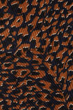 Pleated Ocelot Scarf    hi-res