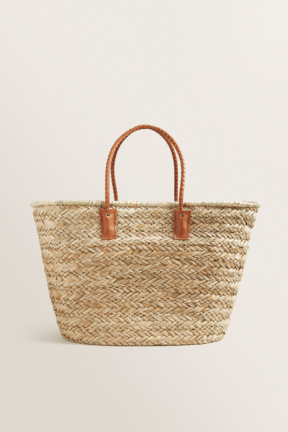 Oversized Weave Tote  2