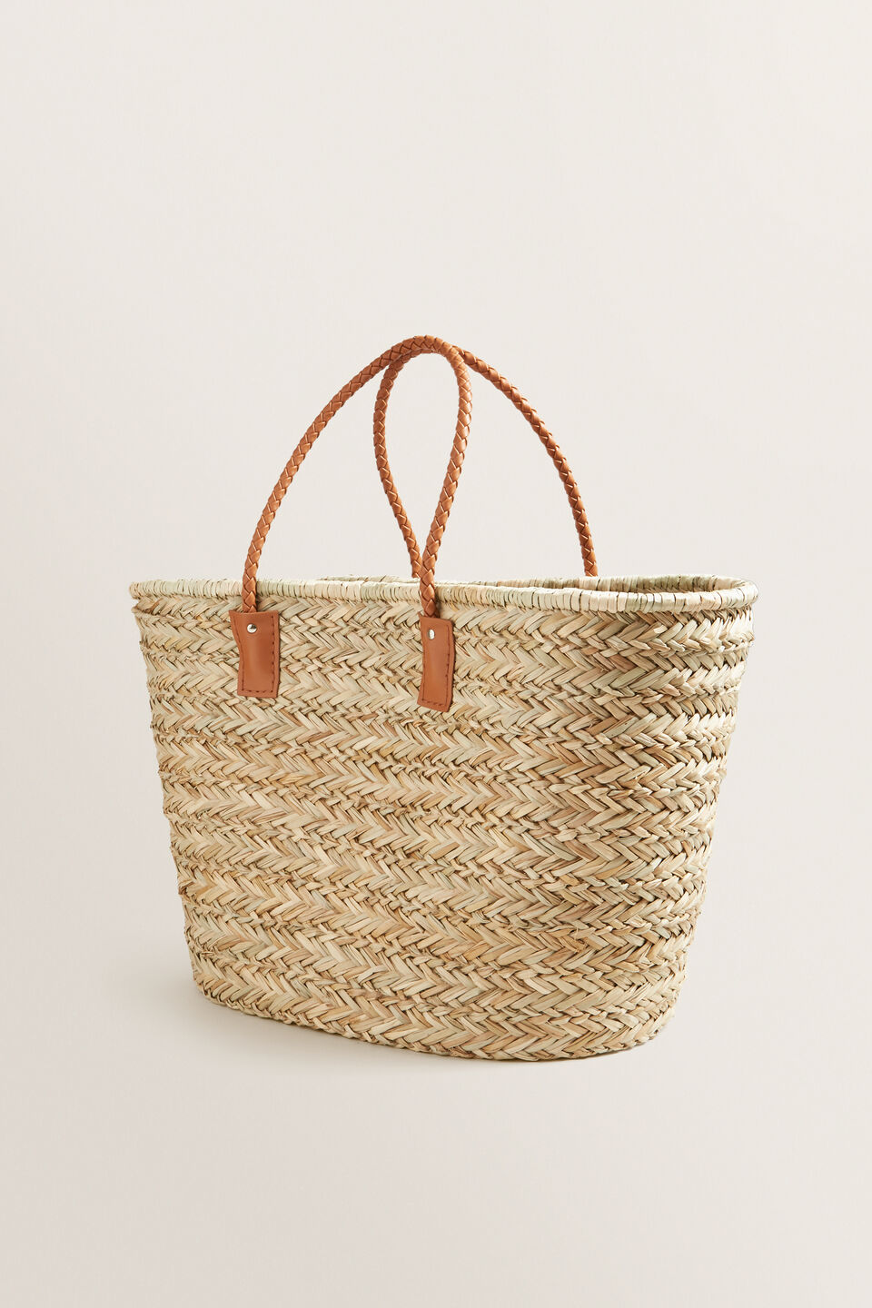 Oversized Weave Tote  2