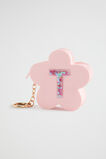 Silicone Initial Keyring  T  hi-res