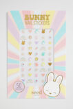 Bunny Rainbow Nail Stickers  Multi  hi-res