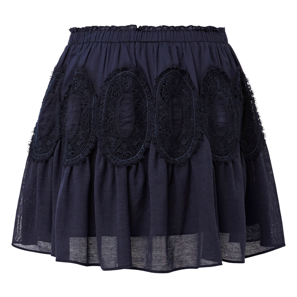 Lace Detail Skirt  