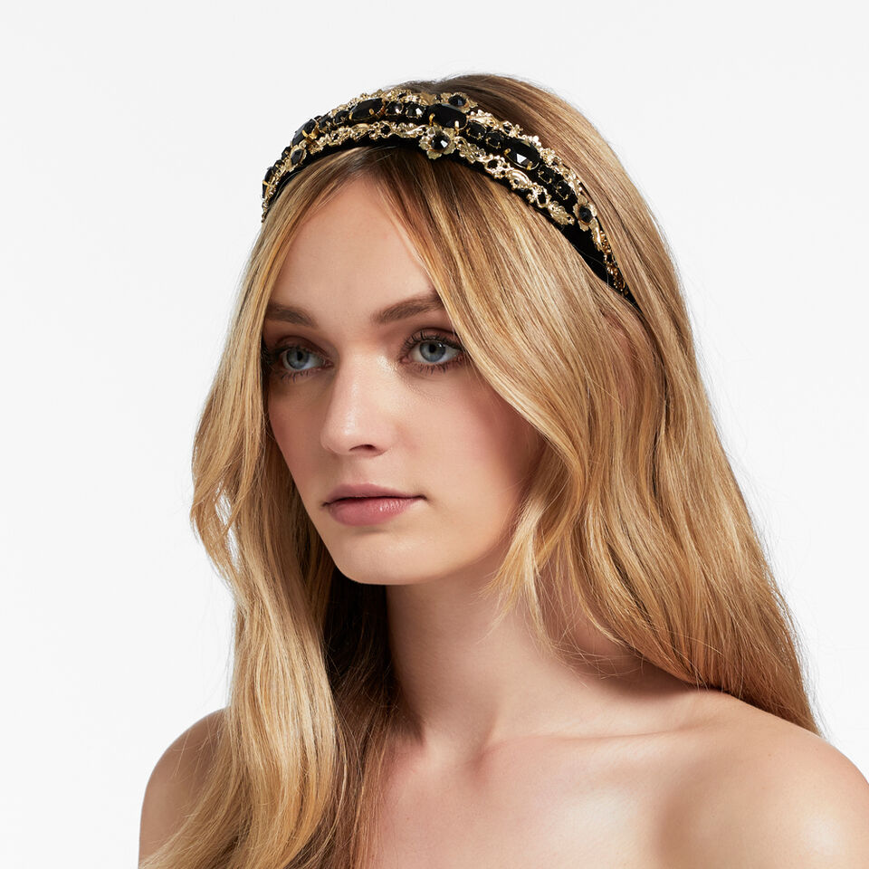 Velvet Jewelled Headband  