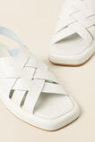 Zoya Leather Flatform Sandal  French Vanilla  hi-res