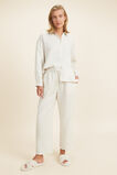 Linen Pyjama Pant  Flax Cross Dye  hi-res