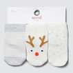 3-Pack Reindeer Socks    hi-res