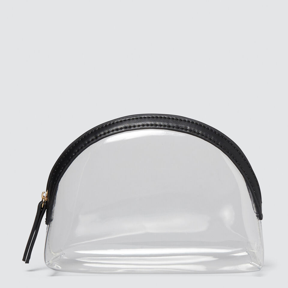 Small Clear Cosmetic Case  