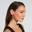 Beaded Hoop Earrings    hi-res