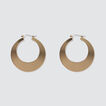 Flat Hoop Earrings  9  hi-res