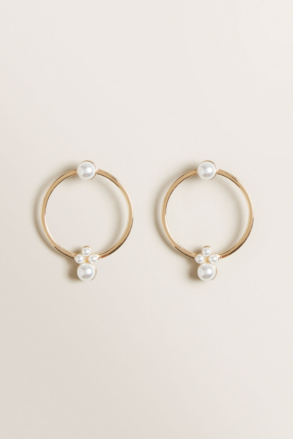 Round Pearl Earrings  9