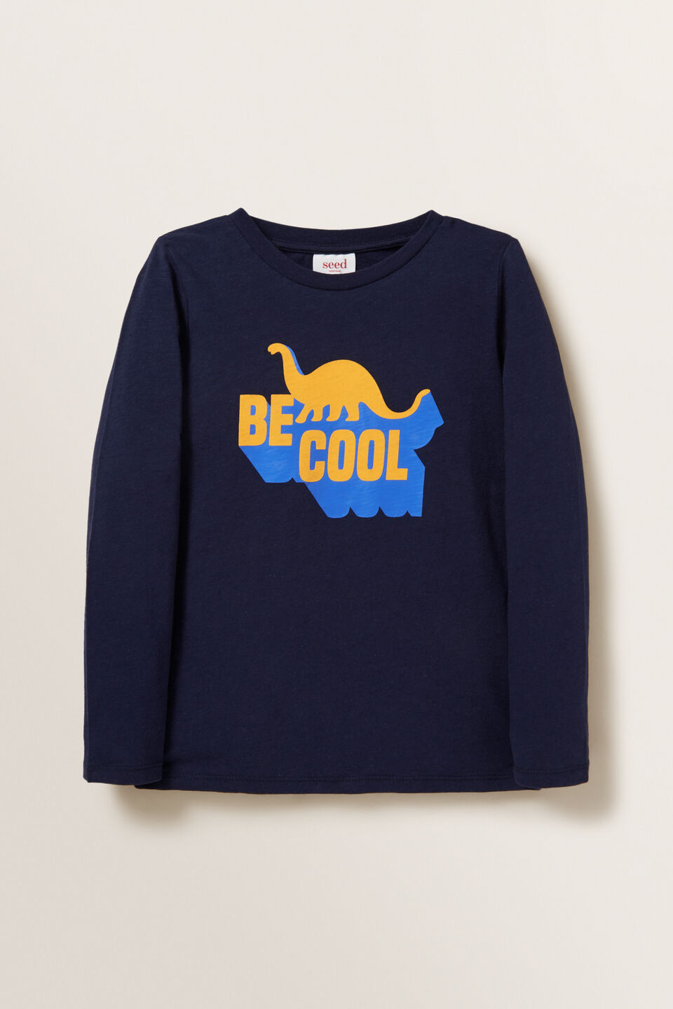 Be Cool Flock Print Tee  