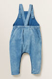 Patched Denim Overall    hi-res