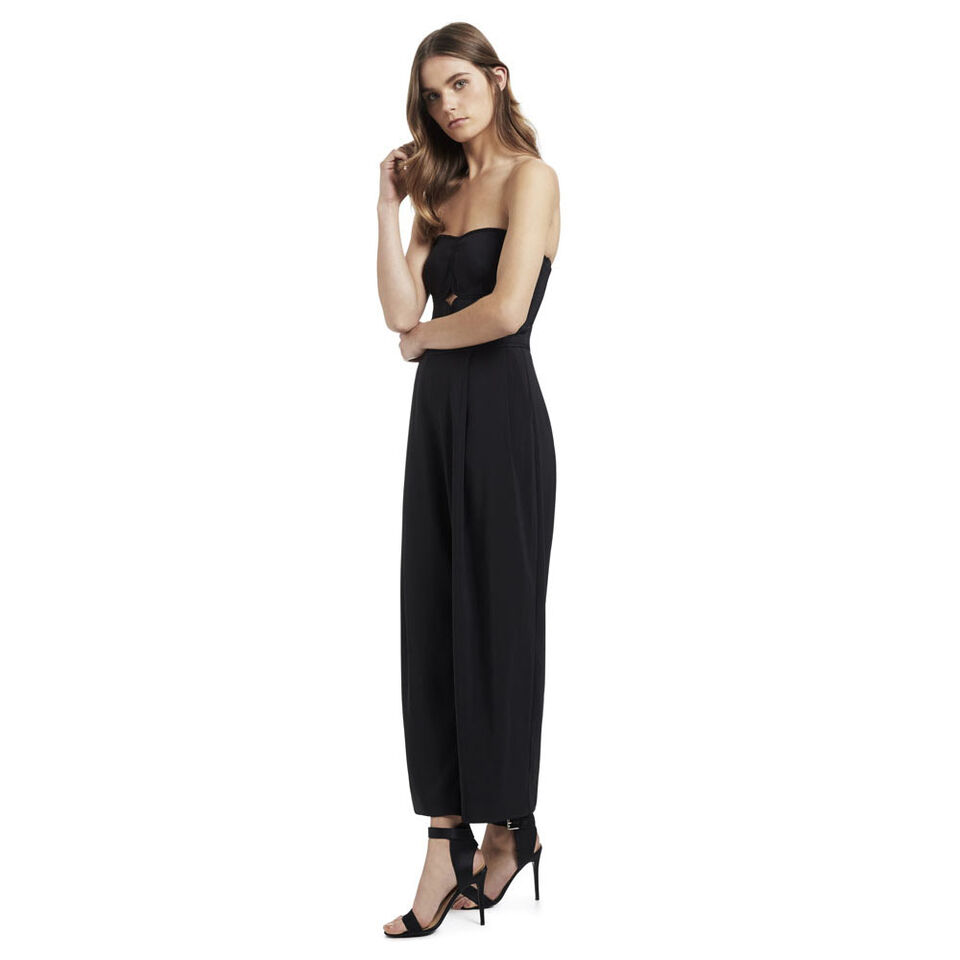 Strapless Flare Jumpsuit  
