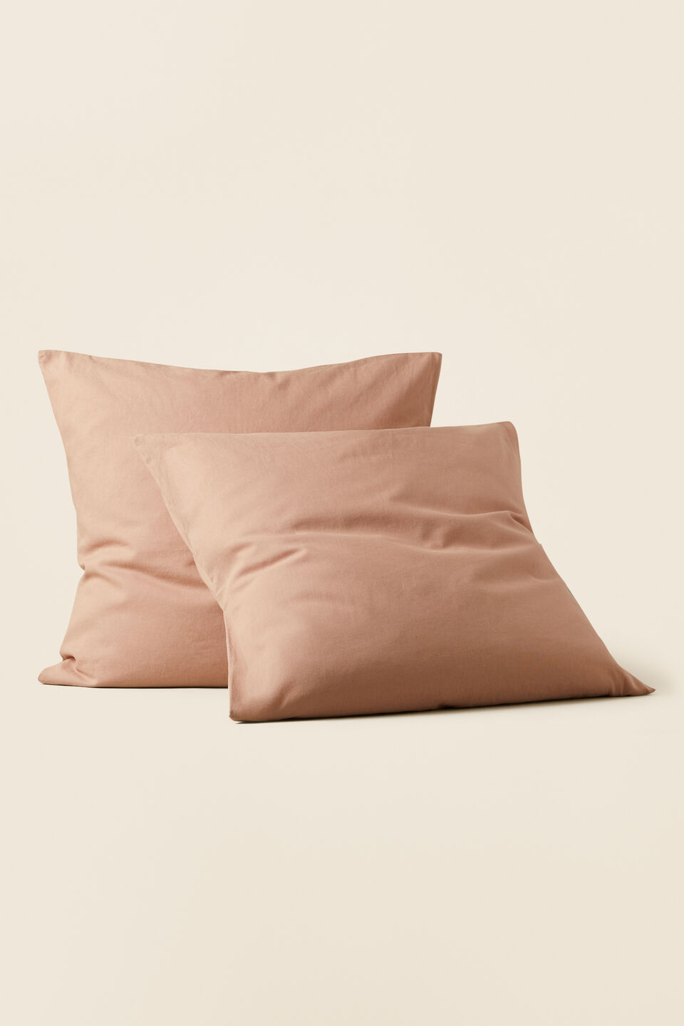 Alba Euro Pillowcase  Chalk Pink
