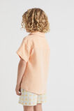 Boxy Linen Shirt  Tangelo  hi-res