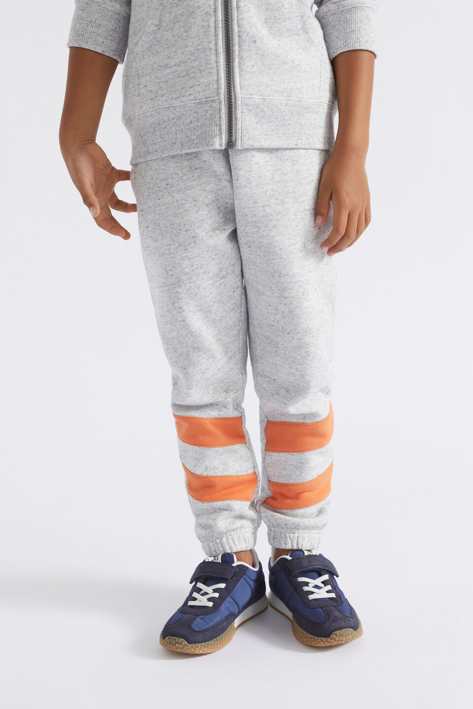 Spliced Trackpant  Cloudy Marle