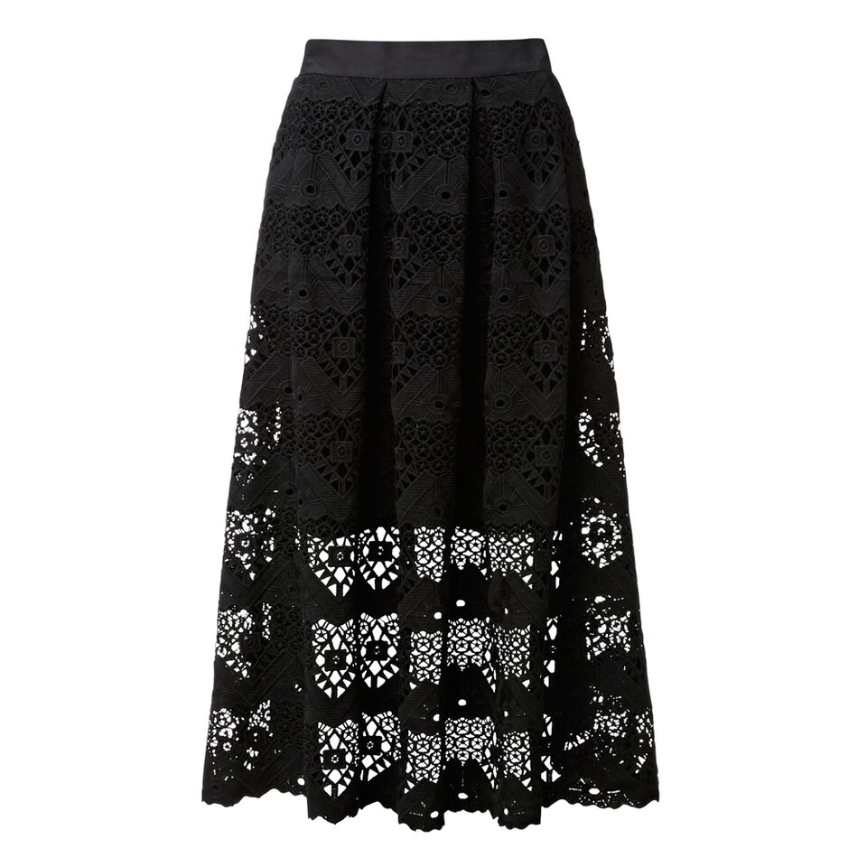 Flare Lace Skirt  