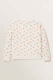 Spot Brushed Terry Sweater  Oat Marle  hi-res
