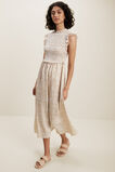Ocelot Shirred Dress  Ocelot  hi-res