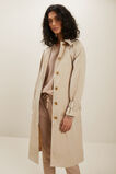 Oversized Trench Coat  Cool Sand  hi-res