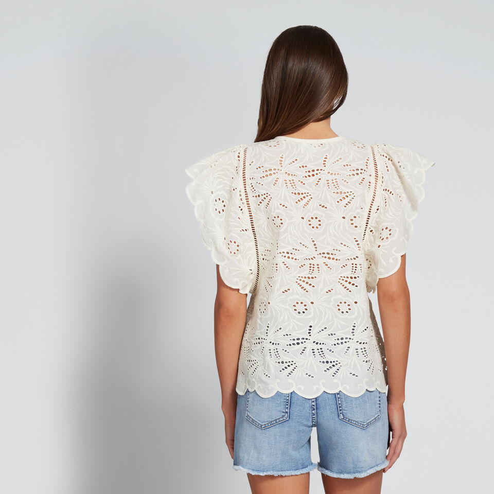 Broderie Blouse  