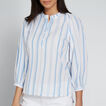 Stripe Cotton Shirt    hi-res