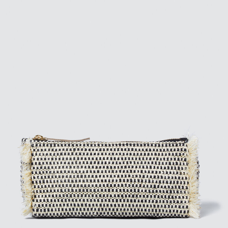 Woven Cosmetic Case  