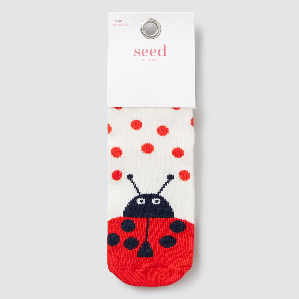 Ladybug Socks  