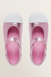 Mary Jane Canvas Shoes  Pink Metallic  hi-res