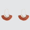 Fringe Tassel Earrings    hi-res