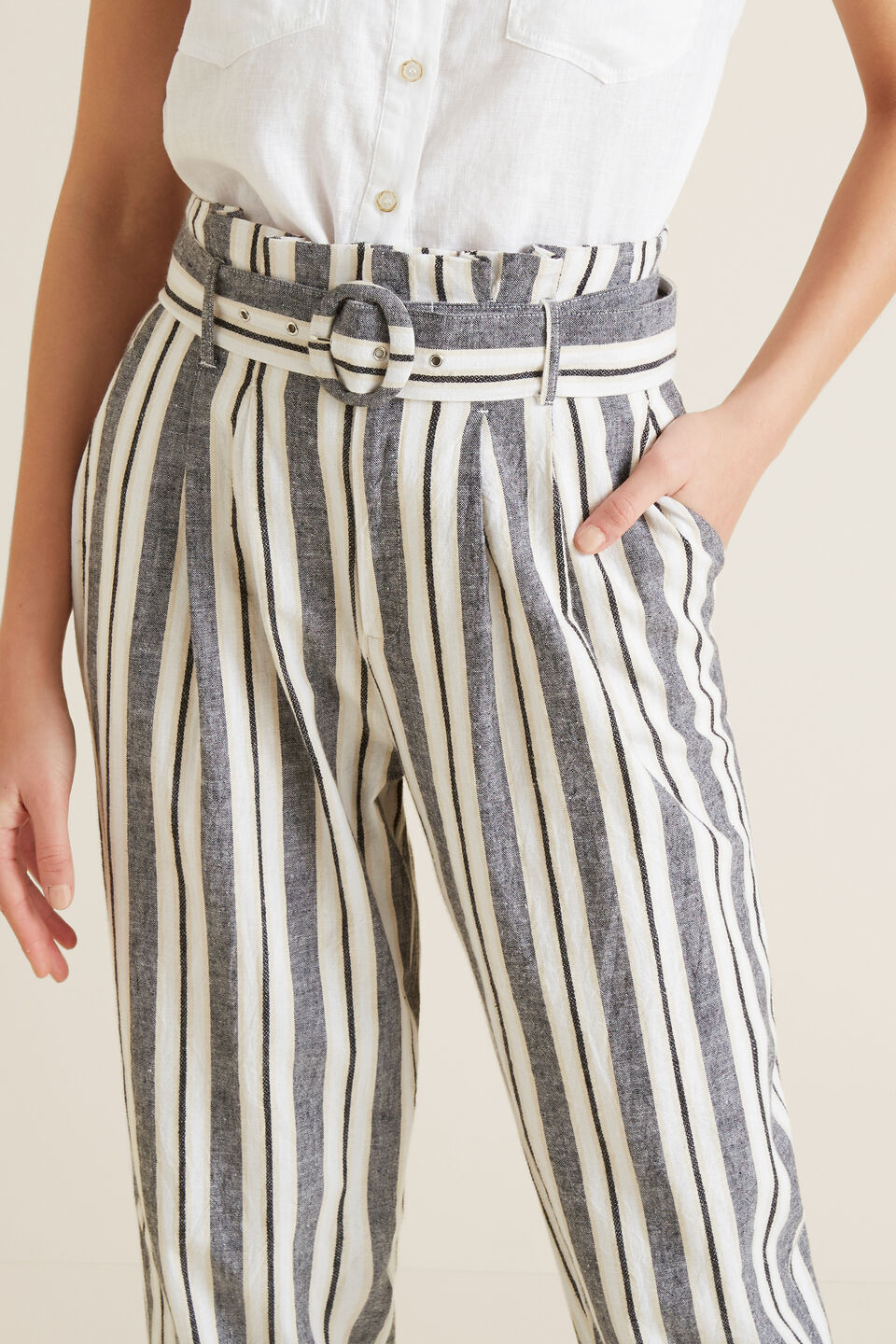 Variegated Stripe Pant  
