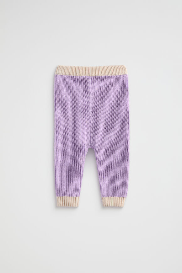 Chunky Knit Pant  Orchid  hi-res