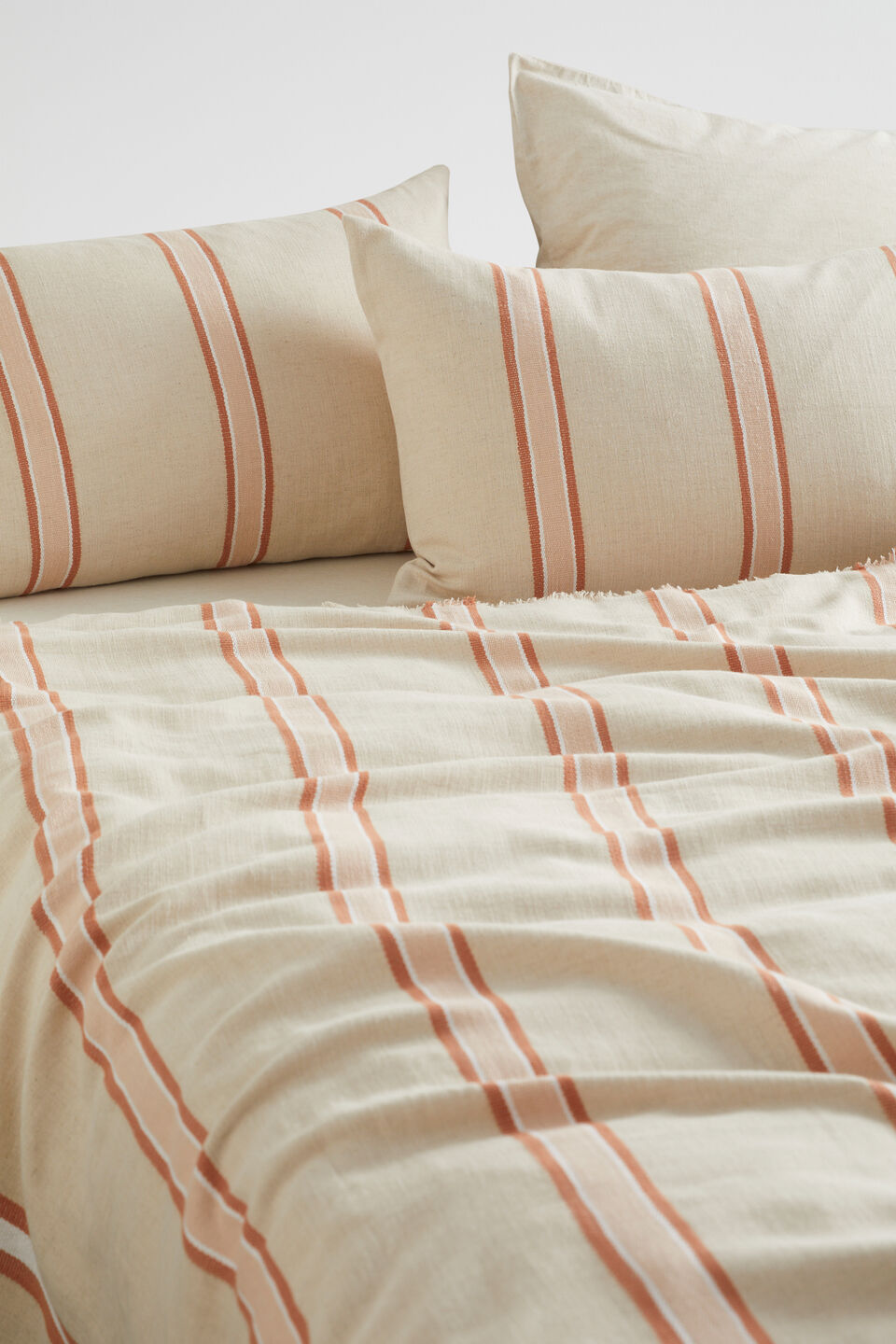 Arla Striped Pillowcase Pair  Multi