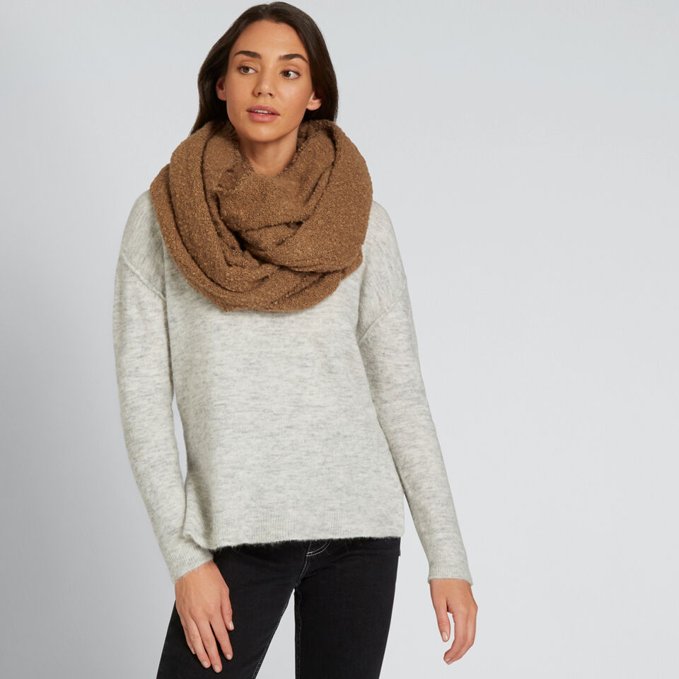 Boucle Knit Snood  