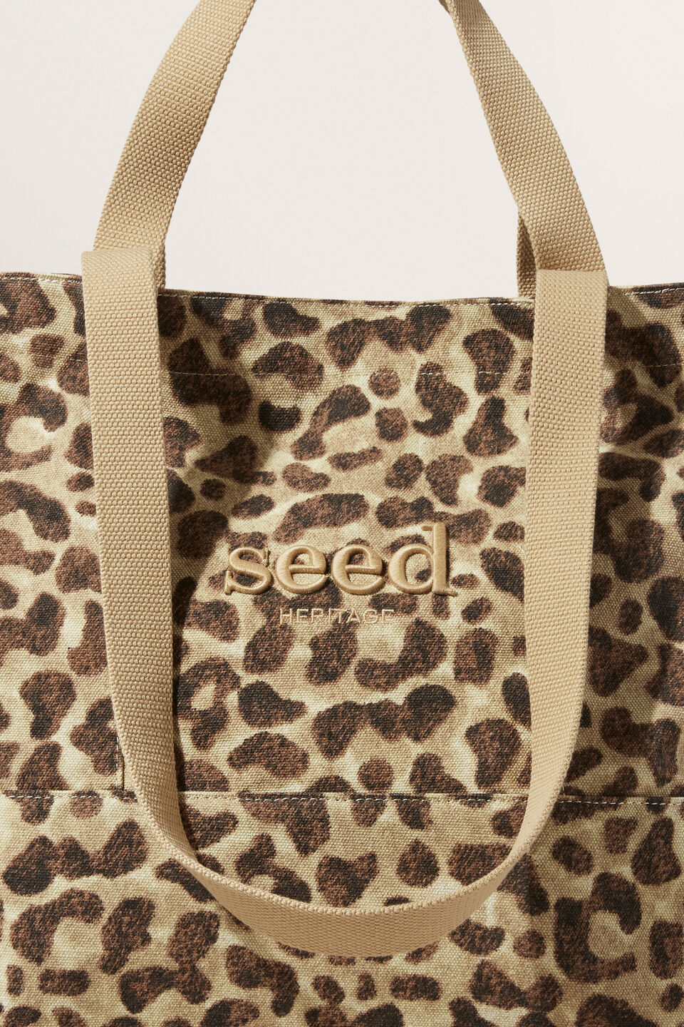 Seed Overnight Bag  Leopard