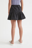 Denim Frill Skirt  Washed Black  hi-res