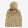 Wool Cable Knit Beanie    hi-res