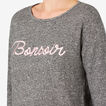 Bonsoir Embroidered Sweater    hi-res