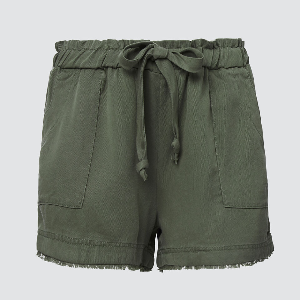 Rolled Twill Short  