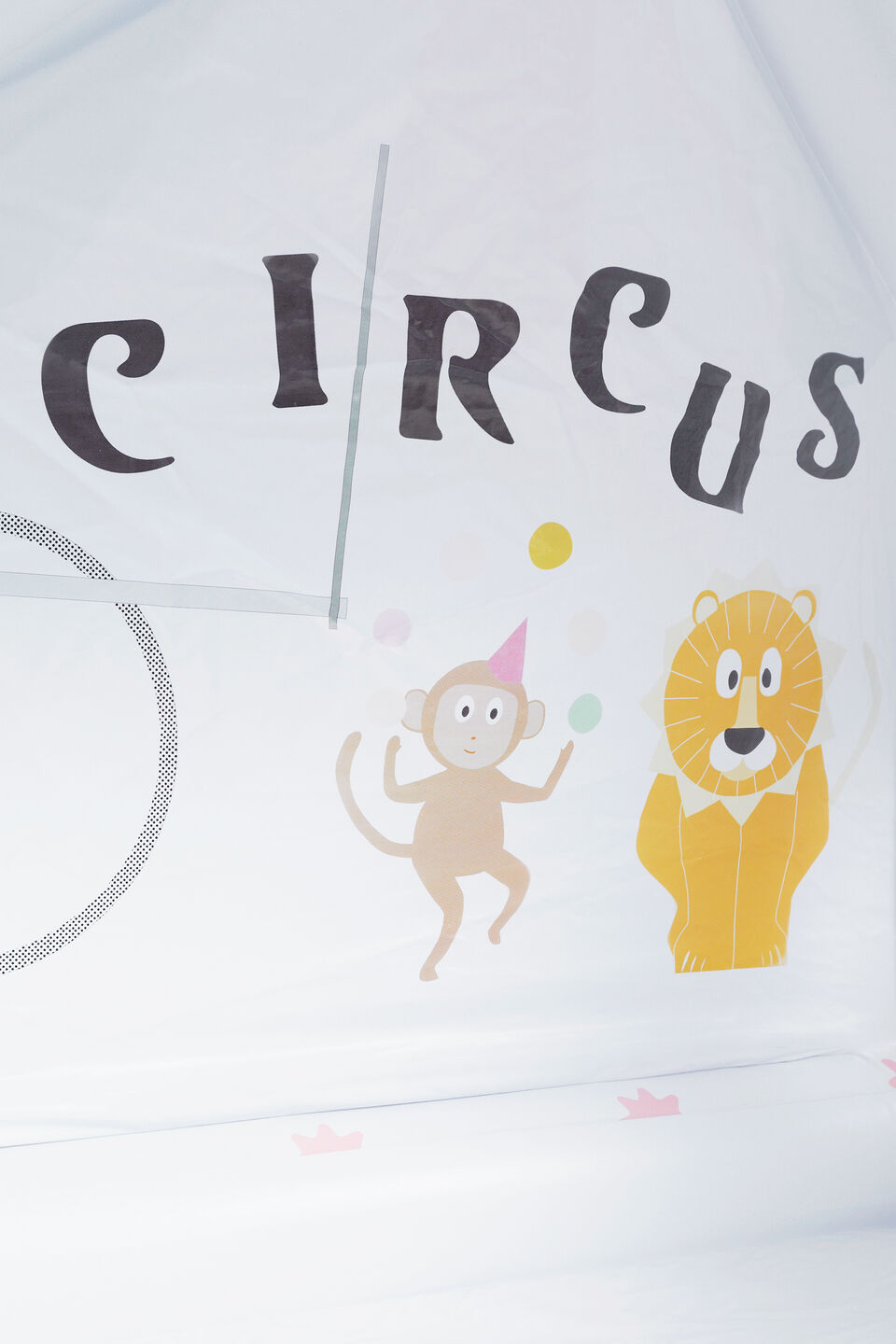 Circus Tent Cubby  Multi