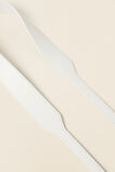 Davina Leather Tie Waist Belt  French Vanilla  hi-res
