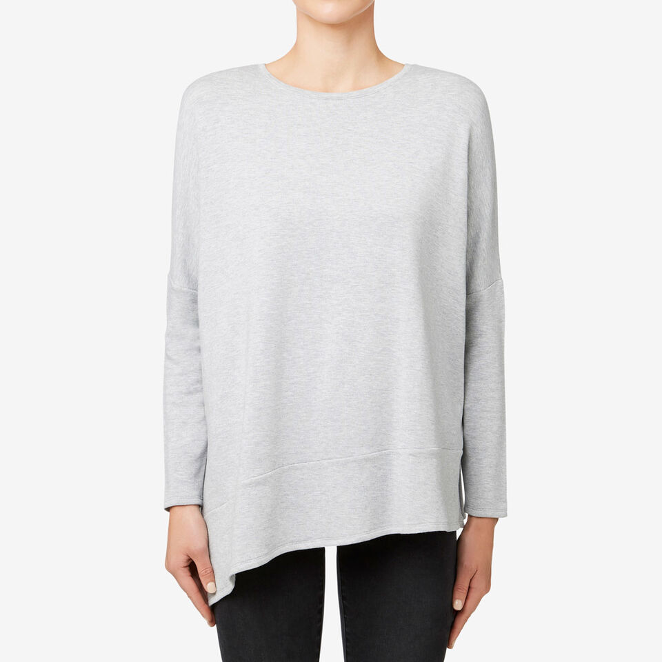 Asymmetric Brushed Top  