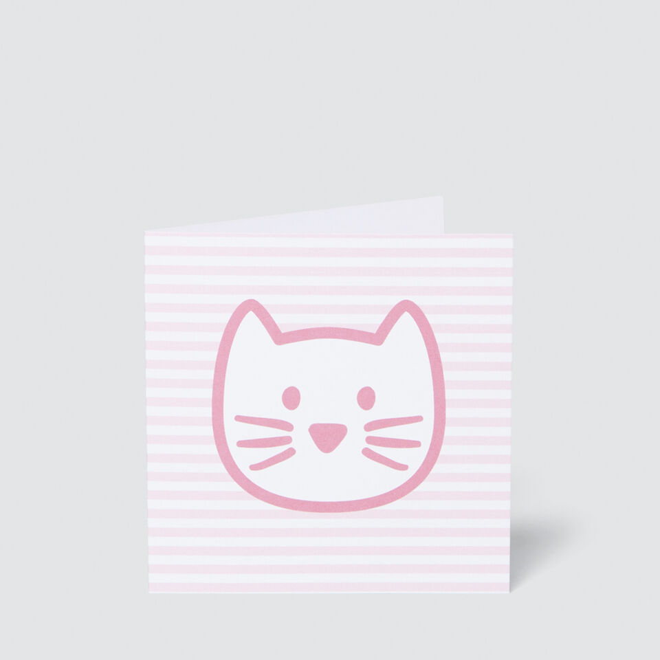 Small Cat Card  