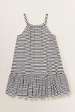 Metallic Stripe Dress    hi-res