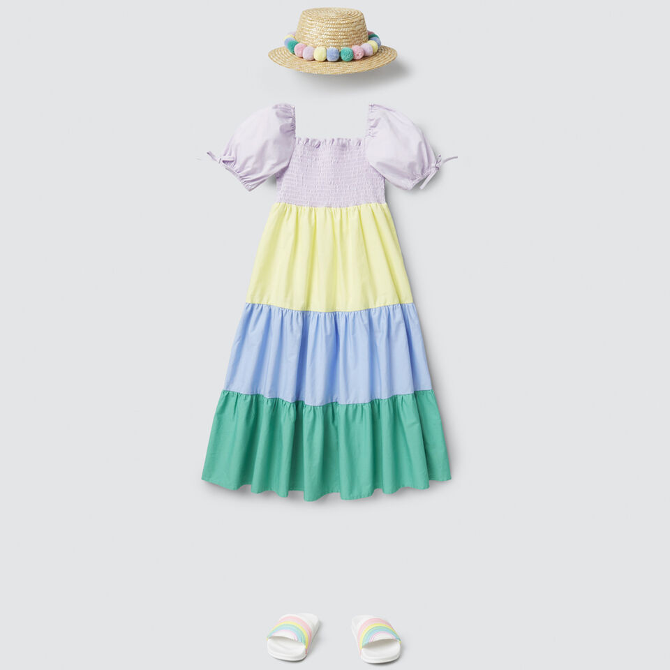 Rainbow Maxi Dress  