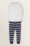 Bunny Stripe Pyjama  Cloudy Marle  hi-res