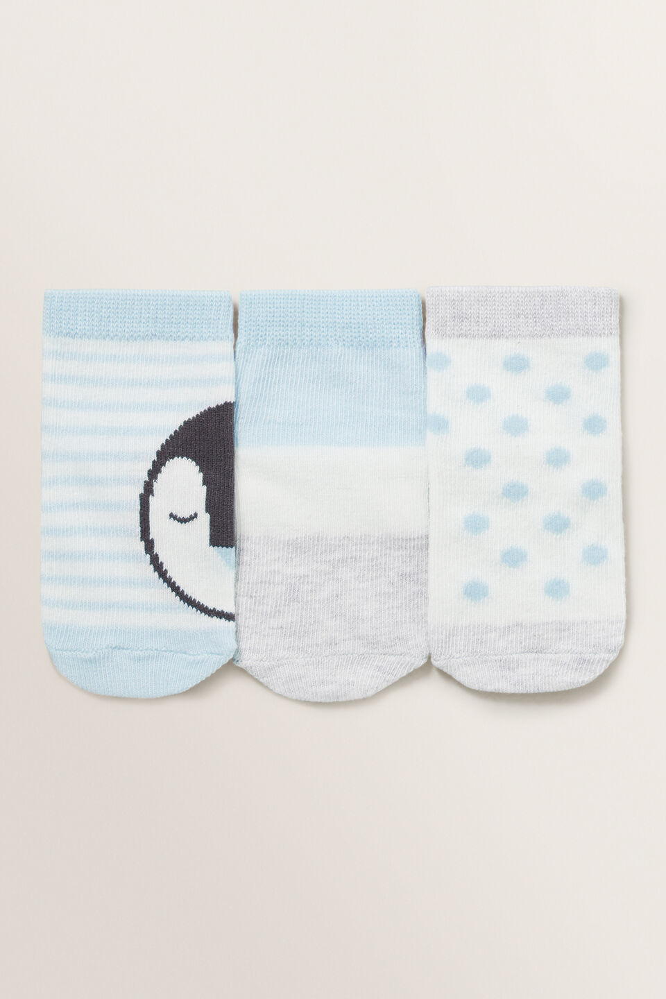 Penguin 3 Pack Socks  
