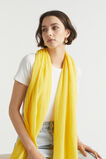 Cotton Cheesecloth Scarf  Gold Amber  hi-res